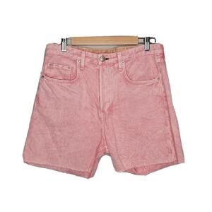 rag & bone Pink High Waist Women Shorts